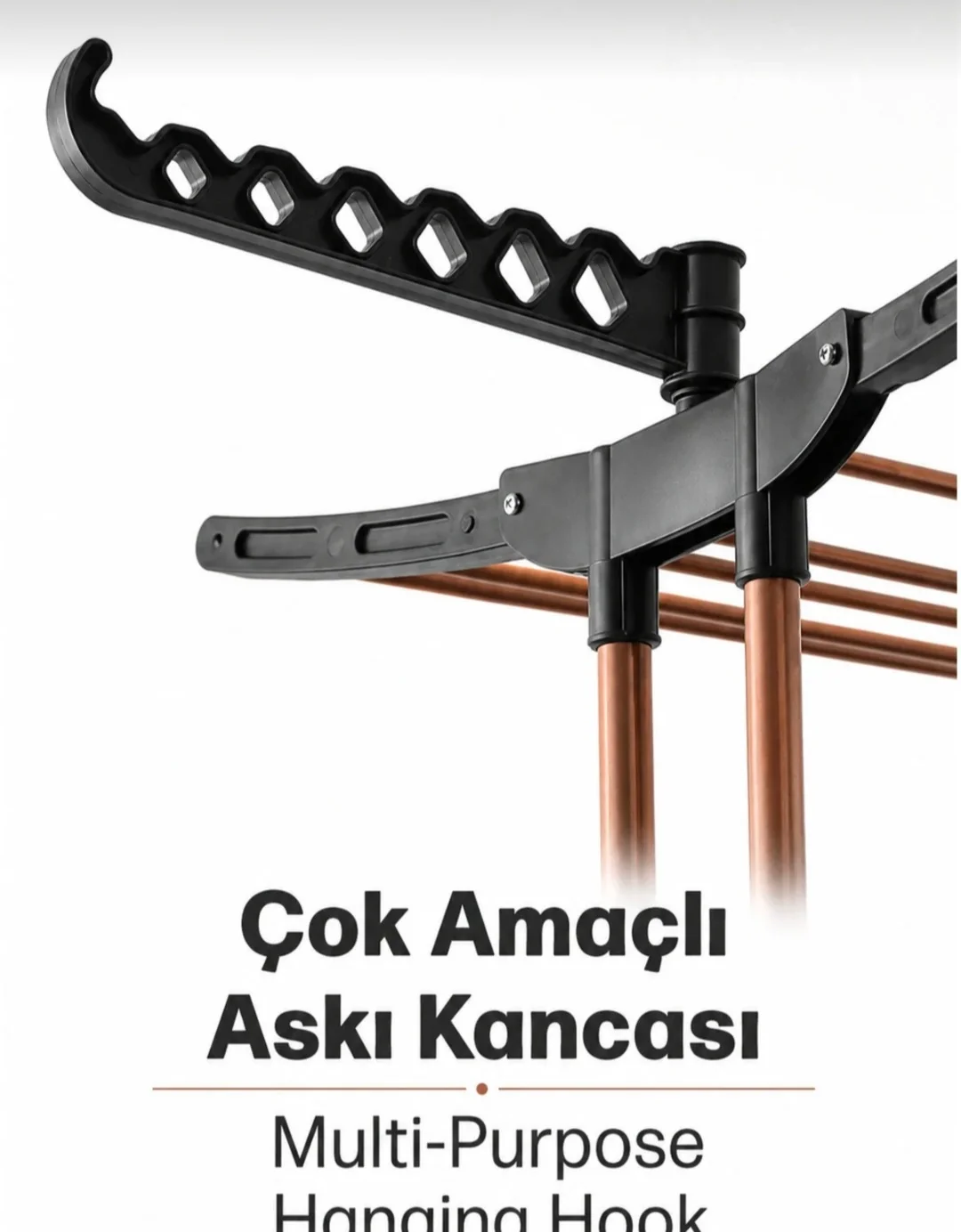 Armored Home Product AR-401 DEMONTE 3 Katlı Dikey Kurutmalık - Görsel 6